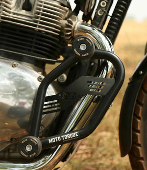 Moto Torque Interceptor 650 / GT 650 Crash Guard with Slider V 2.0 - Motodrift