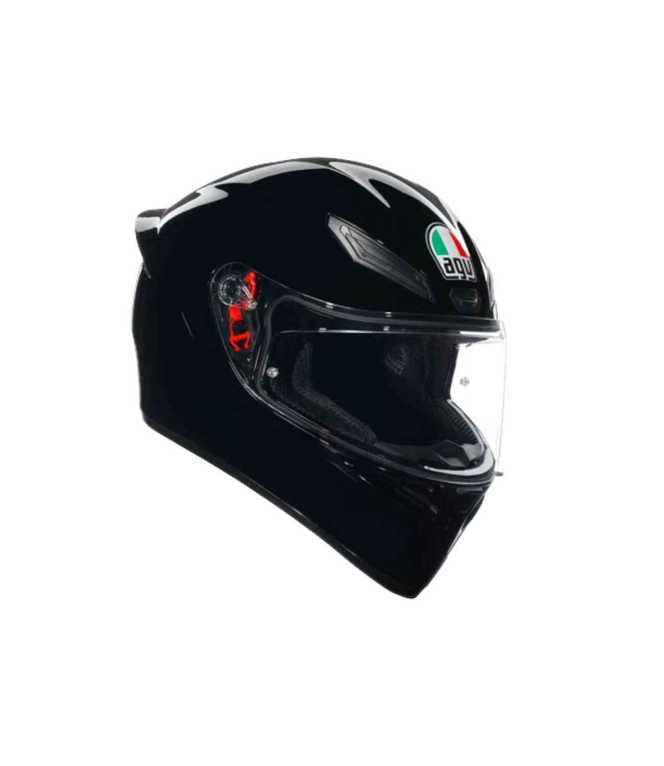 AGV K1 S Solid Gloss Black Helmet - E2206 - Motodrift
