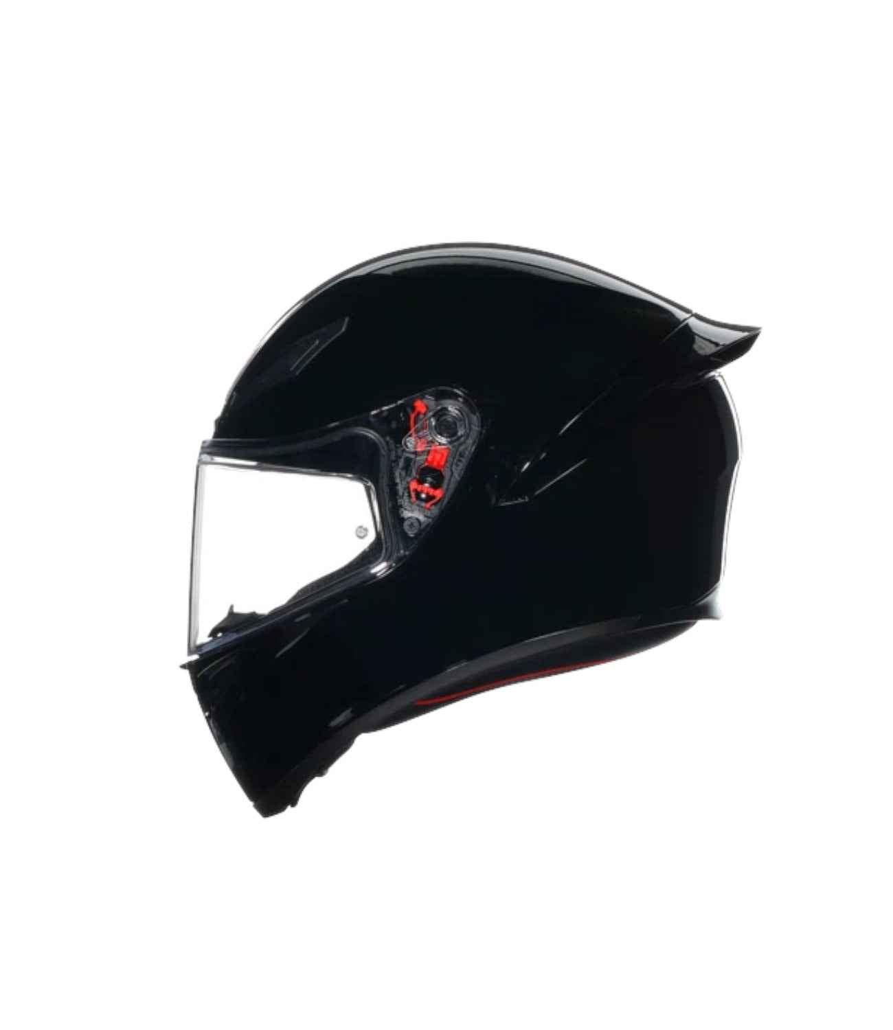 AGV K1 S Solid Gloss Black Helmet - E2206 - Motodrift