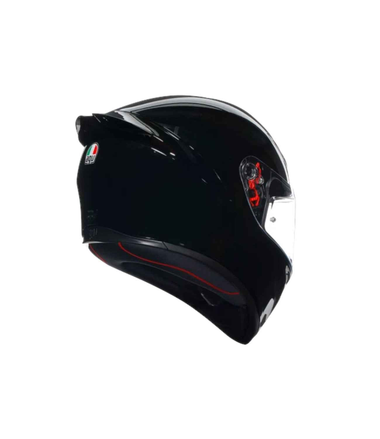 AGV K1 S Solid Gloss Black Helmet - E2206 - Motodrift
