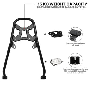 Auto Engina Top Rack + Rack Plate For KTM 390 Adventure S / 390 Adventure X / 250 Adventure - Motodrift