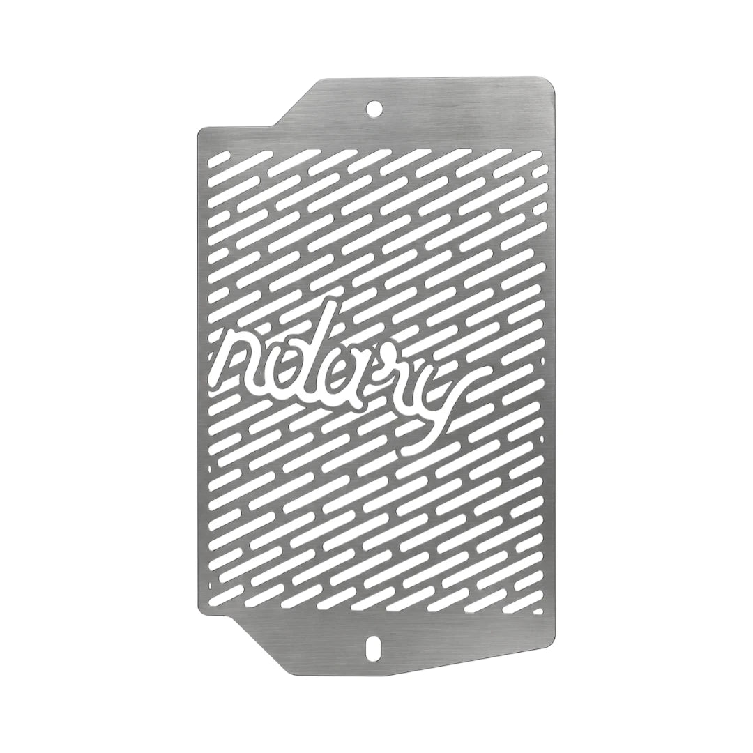 Legundary Vector silver aluminium radiator grill for Triumph Tiger 900 with protective slotted design