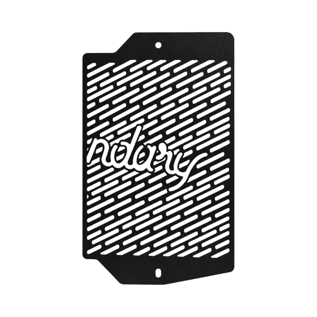 LCB Vector aluminium radiator grill for Triumph Tiger 900 in black with a protective slotted design