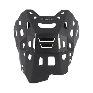 Legundary Vambrace black aluminium bash plate for Triumph Tiger 900 motorcycle engine protection