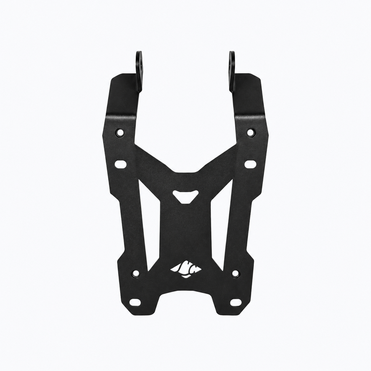 Legundary Ploigos GPS mount for TVS Apache RTX 300, featuring a black powder-coated steel bracket design.