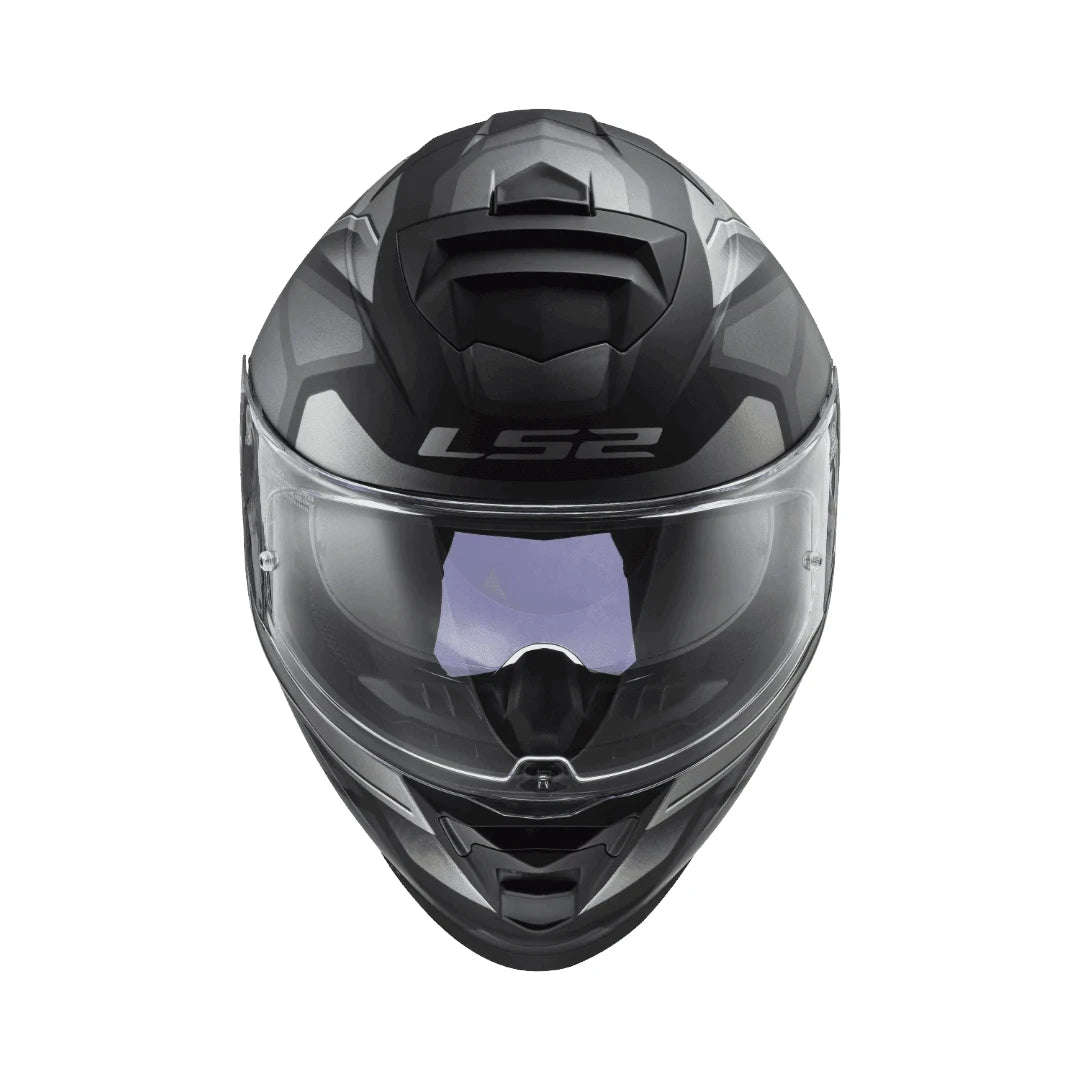 LS2 FF800 Storm II Faster Matt Titanium