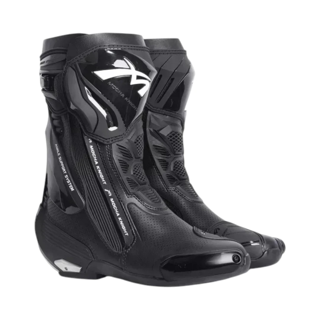 Mocha Knight MK-SHK109 motorcycle racing boots