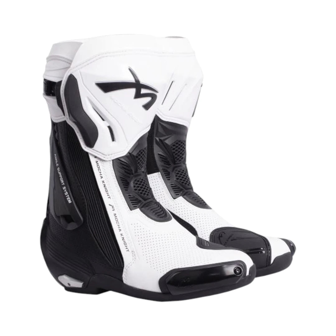 Mocha Knight MK-SHK109 motorcycle racing boots