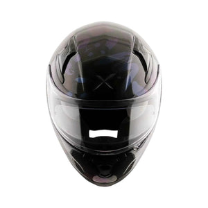 Motodrift Axor Apex Gloss Carbon motorcycle helmet featuring a lightweight carbon fiber shell and clear visor.