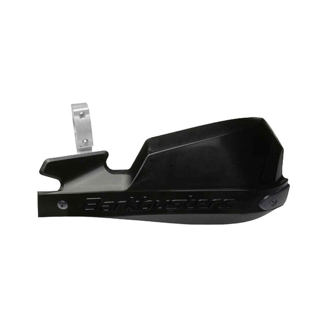 Motodrift black Barkbusters VPS plastic handguard replacement shield for adventure and off-road motorcycles