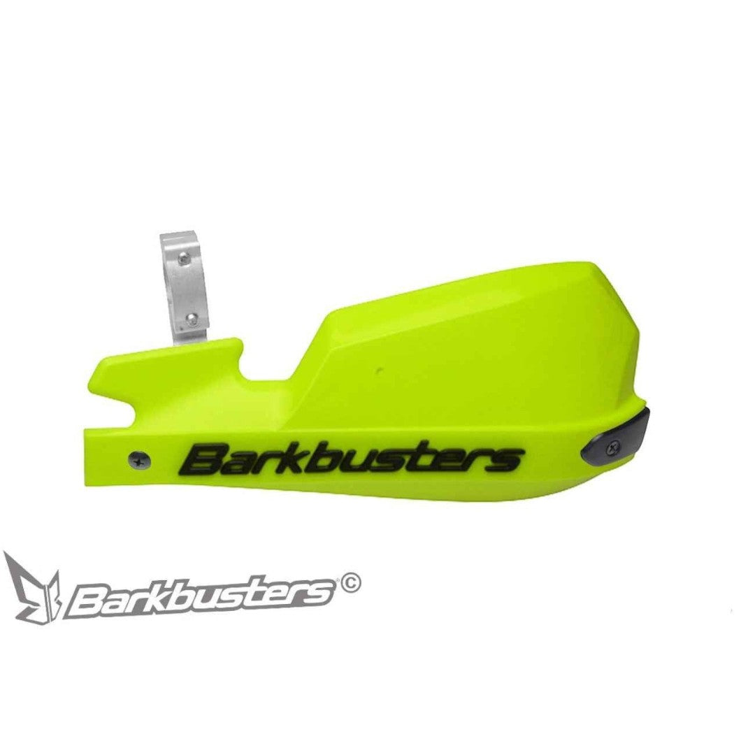 Motodrift Barkbusters VPS neon yellow plastic handguard replacement shield for adventure motorcycles
