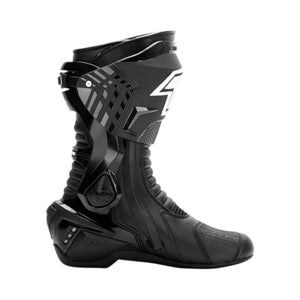 Motodrift TR Tiger X-ONE PRO black motorcycle riding boots with reinforced TPU protection and ankle support system