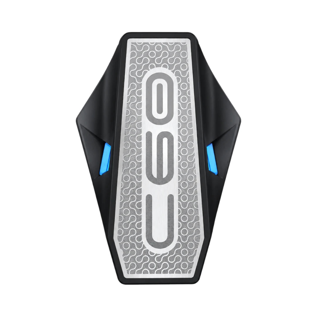 Motodrift BluArmor C60 motorcycle Bluetooth mesh intercom with a sleek black and silver low-profile design