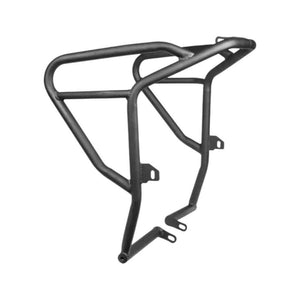 Motodrift Legundary Adrinex crash guard for Honda CB 200X in matte black powder-coated mild steel with slider