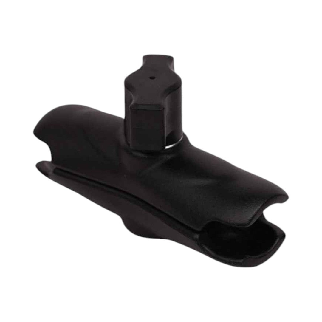 Motodrift LGP camera mount handle fitting with black corrosion-resistant alloy construction and adjustable clamp
