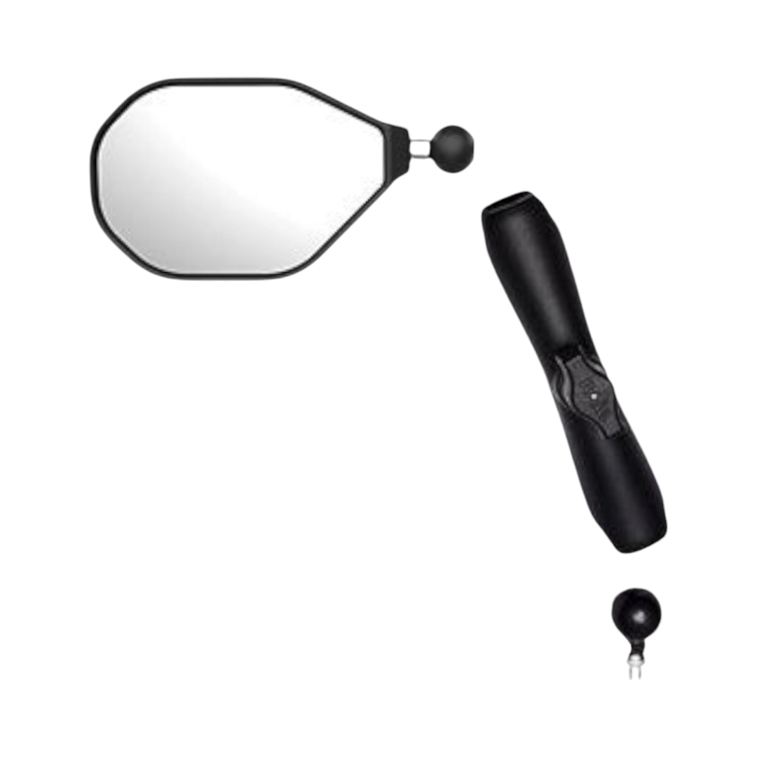 Ram Tough Mirror (M10 1.25) Full Set Without Lock - 2pcs - Motodrift