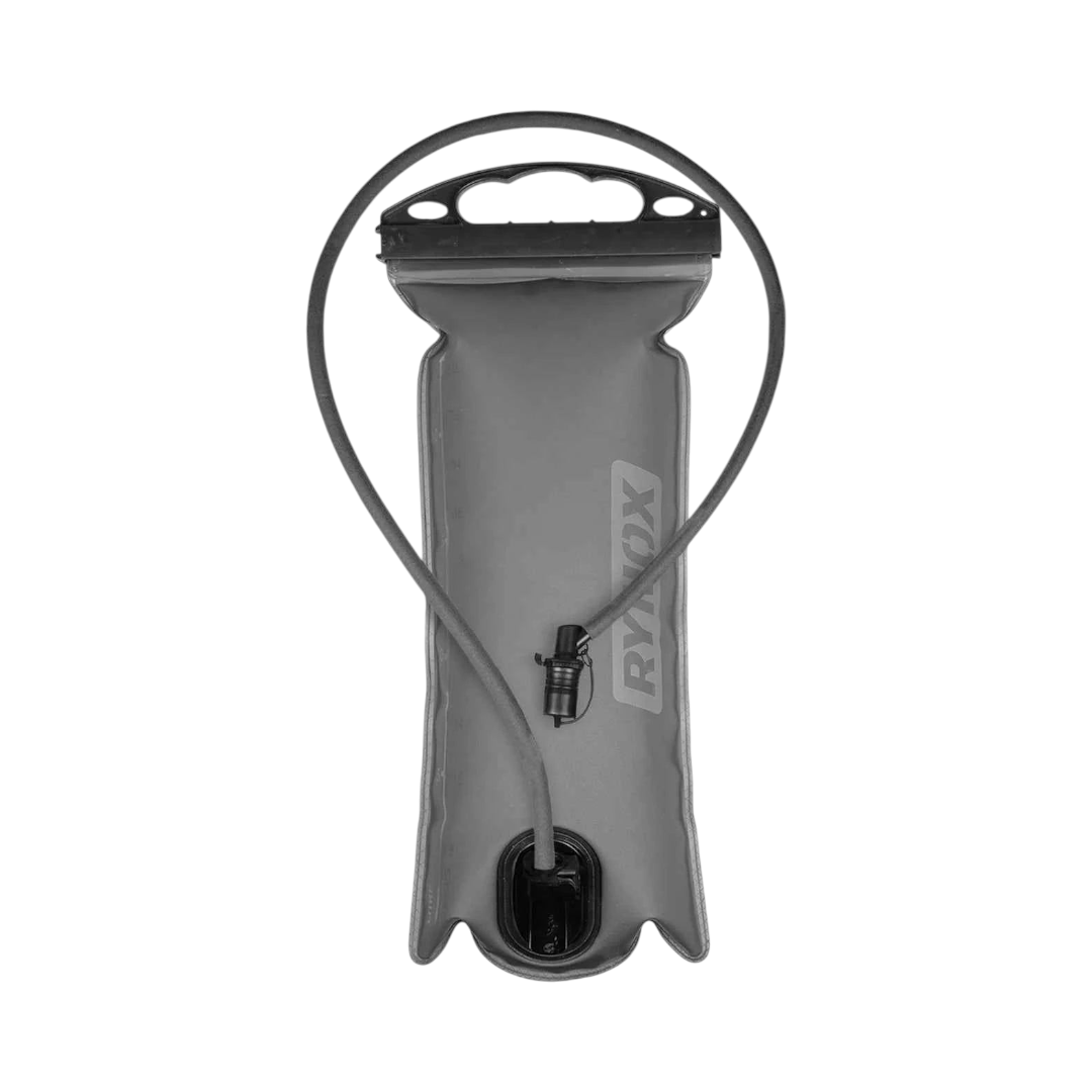 Motodrift Rynox Reload grey hydration bladder with drinking tube for adventure motorcycling