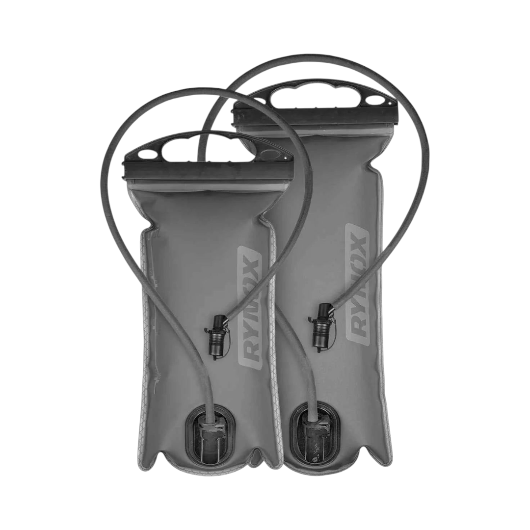Motodrift Rynox Reload hydration bladders in 2L and 3L sizes for motorcycle touring and adventure riding.