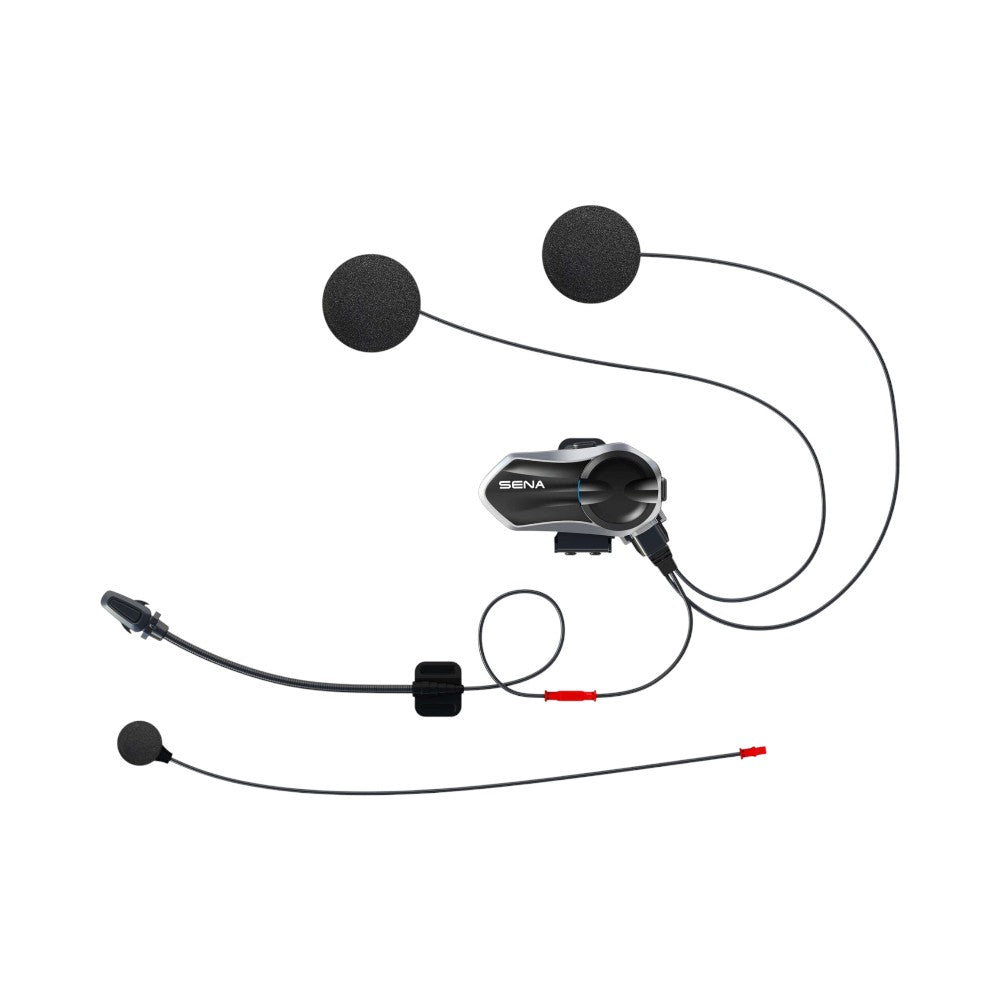 Motodrift Sena B20 helmet clamp kit with HD speakers 2.0, boom and wired microphones for motorcycle communication
