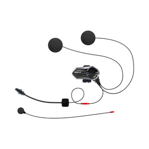 Motodrift Sena B20 helmet clamp kit with HD speakers 2.0, boom and wired microphones for motorcycle communication
