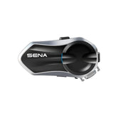 Motodrift Sena B20 Bluetooth motorcycle intercom system with a sleek black and silver waterproof design.