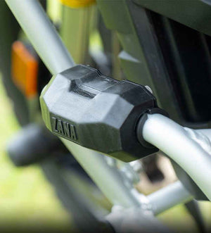 Zana Upper Lower Crash Guard with Alloy Bash Plate For BMW G 310 GS Silver - Motodrift