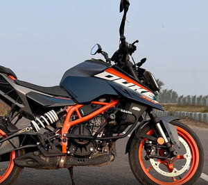 Zana Front Fork Slider For Ktm Duke 390 Gen 3 - Motodrift