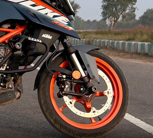 Zana Front Fork Slider For Ktm Duke 390 Gen 3 - Motodrift