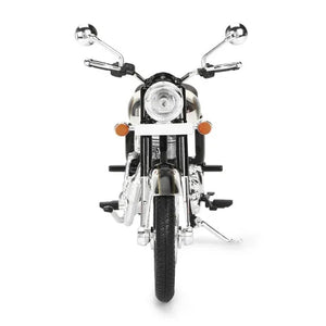 Classic 350 Miniature Chrome Black (Scale Model 1:12) - Motodrift