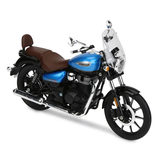 Meteor 350 Miniature - Nebula Blue (Scale Model 1:12) - Motodrift