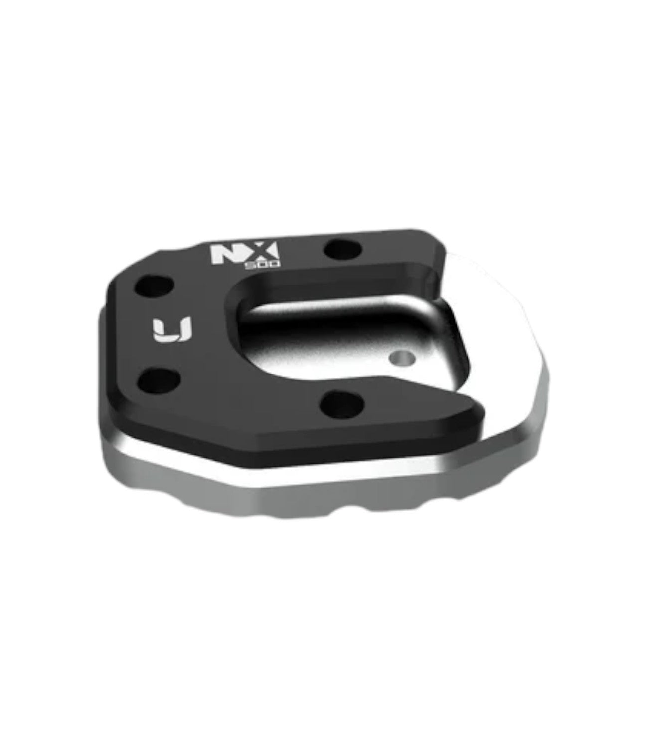 Carbon Racing Aluminium Side Stand Extender For Honda NX 500 - Motodrift