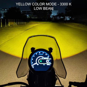 Vaishnu LED Touring Headlight For Royal Enfield Guerrilla / Himalayan 450 - Motodrift