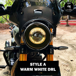 Vaishnu LED Touring Headlight For Triumph Speed 400 / Scrambler 400 X - Motodrift