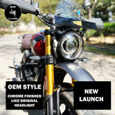 Vaishnu LED Touring Headlight For Triumph Speed 400 / Scrambler 400 - OEM Style - Motodrift