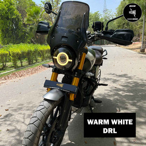 Vaishnu LED Touring Headlight For Triumph Speed 400 / Scrambler 400 X - Motodrift