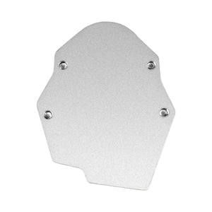 ViaTerra stainless steel side stand shoe for Hero XPulse 210, designed for stable parking on soft ground.