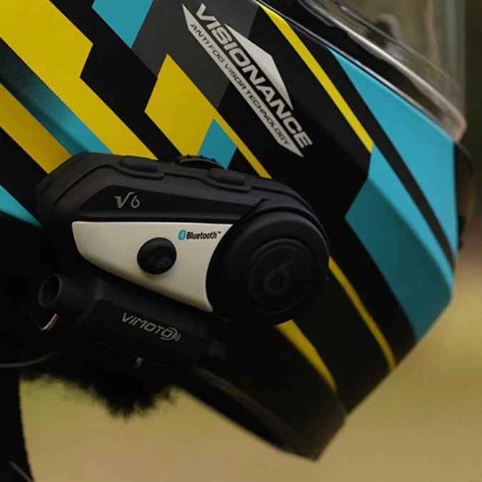Vimoto V6 Motorcycle Bluetooth Intercom