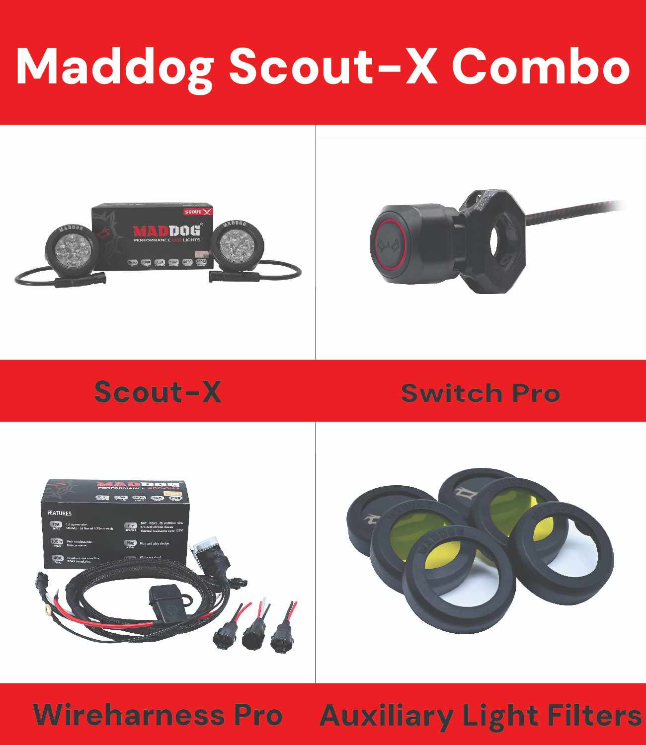 Maddog Scout X Combo - Motodrift