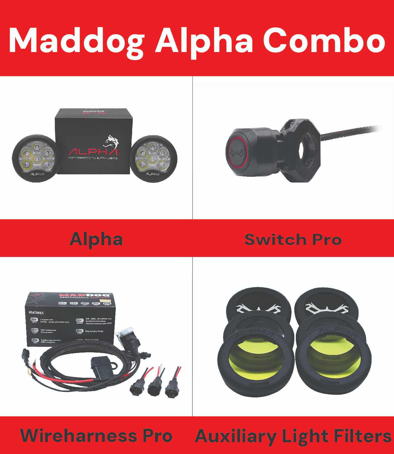Maddog Alpha Combo - Motodrift